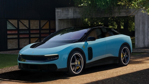 Pope Leo XIV Checks Out Ferrari s First Electric Car Luce