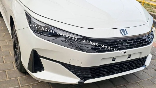 honda city facelift spy images