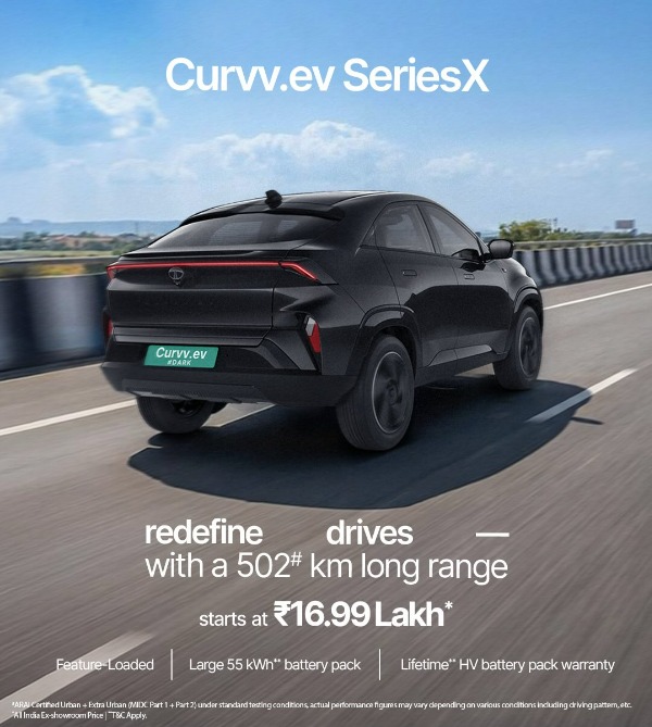 Tata Curvv EV SeriesX Launched In India