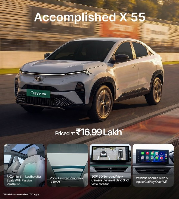 Tata Curvv EV SeriesX Launched In India