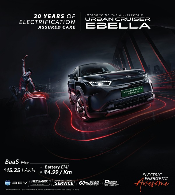 Toyota Ebella EV Can Be Bought With BaaS Scheme