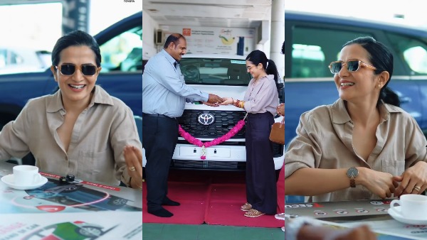 DD Neelakandan Dhivyadharshini Takes Delivery Of Her New Toyota Innova Hycross DD Neelakandan Dhivyadharshini Takes Delivery Of Her New Toyota Innova Hycross