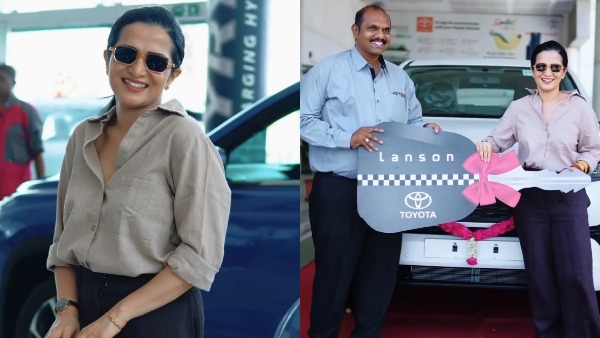 DD Neelakandan Dhivyadharshini Takes Delivery Of Her New Toyota Innova Hycross DD Neelakandan Dhivyadharshini Takes Delivery Of Her New Toyota Innova Hycross