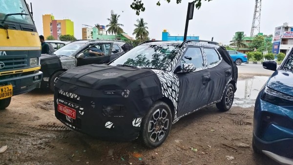 hyundai bayon spied