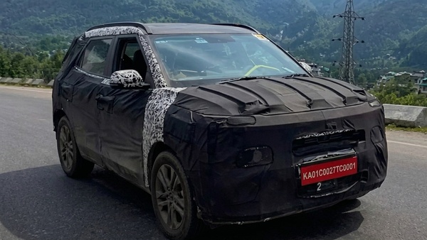 new kia sonet spied testing india new kia sonet spied testing india