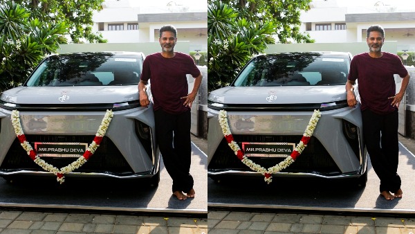 Actor Prabhu Deva Welcomes The MG M9 Presidential Limousine To His Garage Actor Prabhu Deva Welcomes The MG M9 Presidential Limousine To His Garage