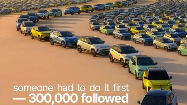 tata 3 lakh electric car sales milestone