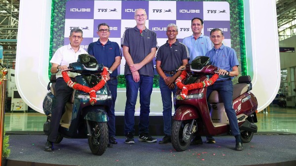 TVS iQube Electric Scooter Production Crosses 10 Lakh Units