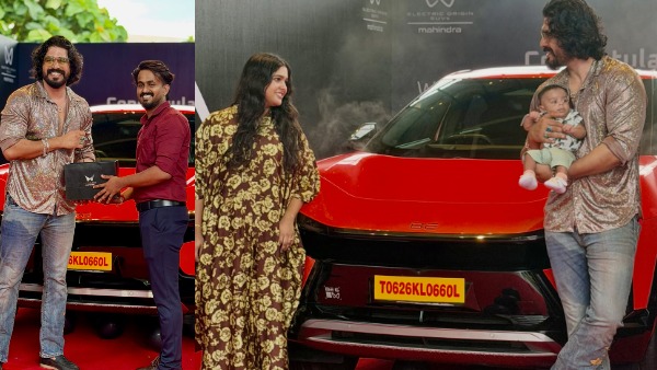 Bigg Boss Malayalam Fame Shiyas Kareem Welcomes New Mahindra BE 6 Electric SUV To His Garage Bigg Boss Malayalam Fame Shiyas Kareem Welcomes New Mahindra BE 6 Electric SUV To His Garage