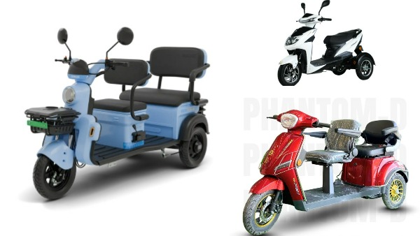 Top Electric Three-Wheeled Scooters In India You Can Buy In 2026