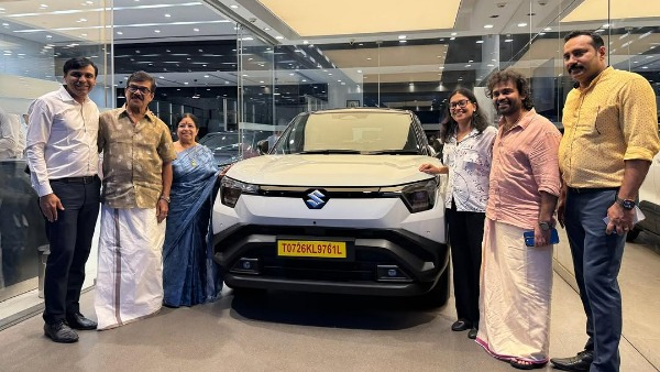Actor Vijayaraghavan Buys Maruti Suzuki e Vitara Electric SUV Actor Vijayaraghavan Buys Maruti Suzuki e Vitara Electric SUV