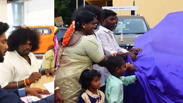 Actor Yogi Babu Welcomes New Maruti Brezza SUV To His Garage Actor Yogi Babu Welcomes New Maruti Brezza SUV To His Garage