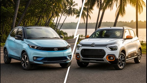 Tata Tiago.ev vs Citroen eC3: Best Electric Car Under 12 Lakhs in Kerala (2026)