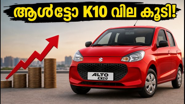 Maruti Suzuki Alto K10 Price Hike 2026: Check New Rates and Variant Details