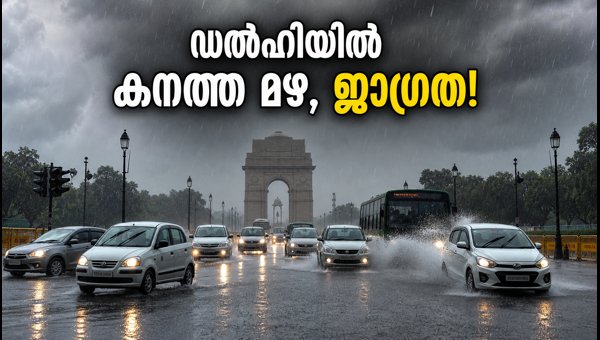 Delhi Rain Alert: Heavy Rainfall and Thunderstorms Hit Delhi-NCR, Orange Alert Issued for Oct 2026