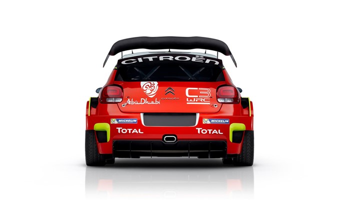 2017 Citroen C3 WRC Rally