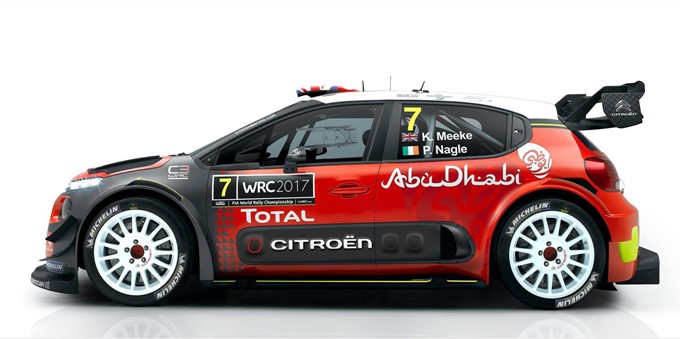 2017 Citroen C3 WRC Rally