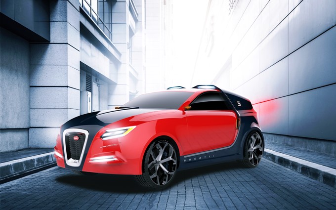 Bugatti Intruder Renderings