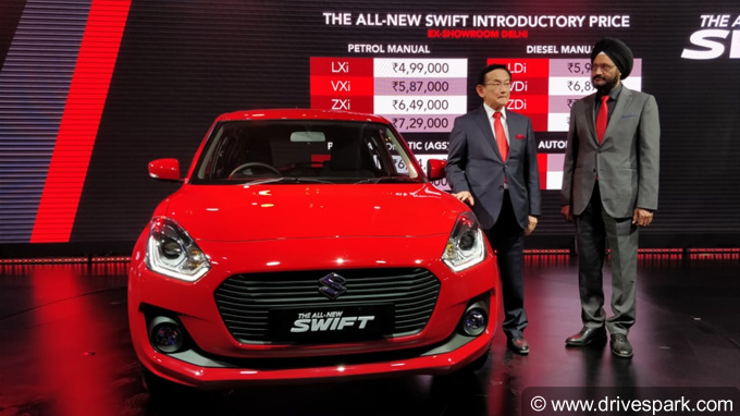 New Maruti Swift 2018