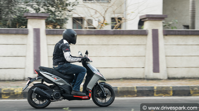 Aprilia SR 125 Test Ride