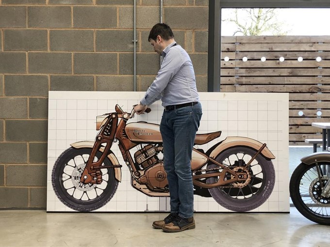 Royal Enfield KX Bobber Concept