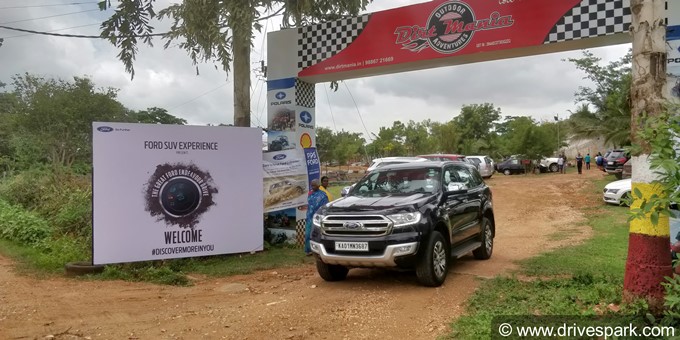 Ford Endeavour Off-Road Drive Experience Bangalore