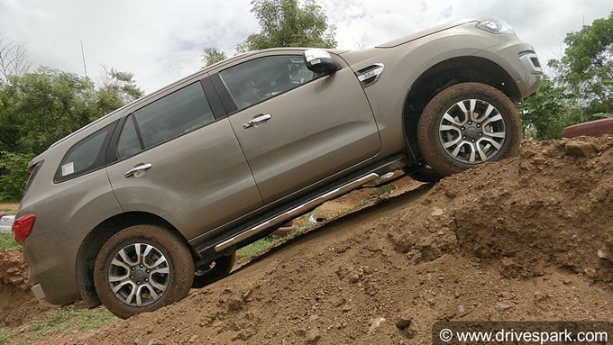 Ford Endeavour Off-Road Drive Experience Bangalore