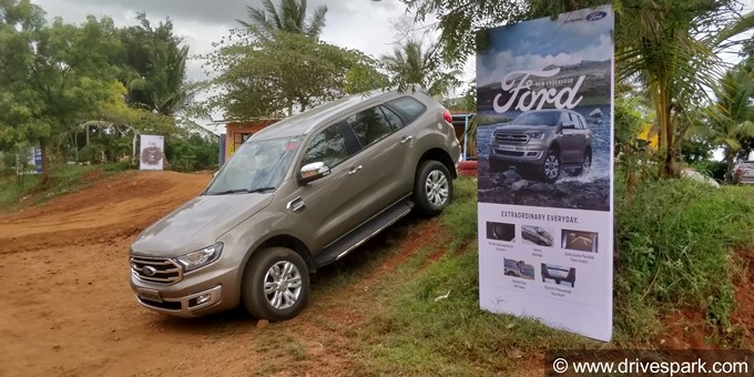 Ford Endeavour Off-Road Drive Experience Bangalore