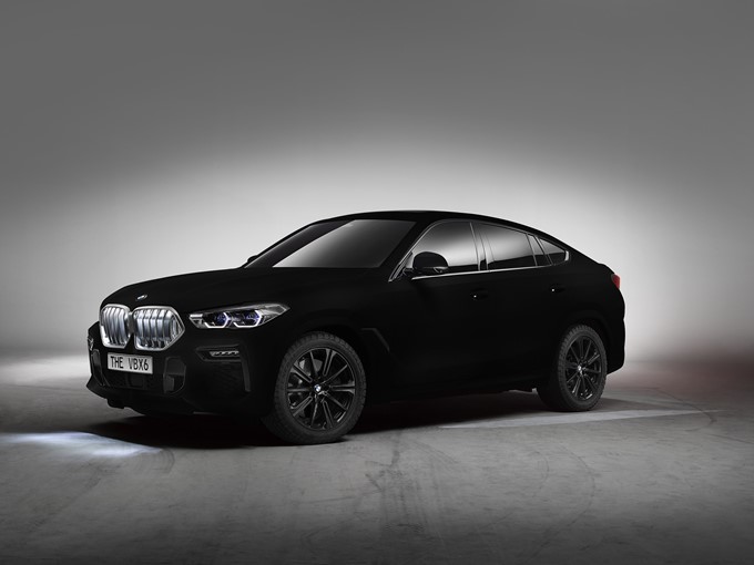 BMW Vantablack X6