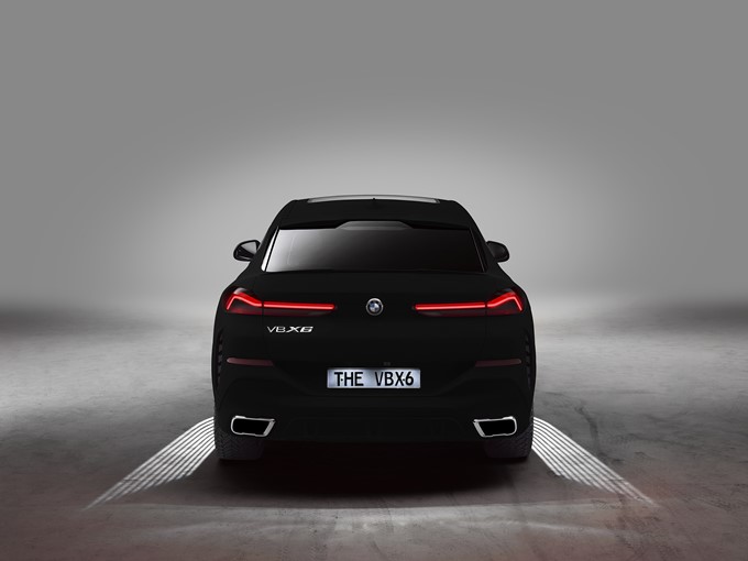 BMW Vantablack X6