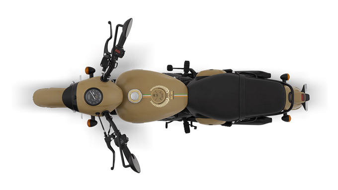 Jawa Special Edition (1971 India War Victory) Bikes: Khakhee & Midnight Grey