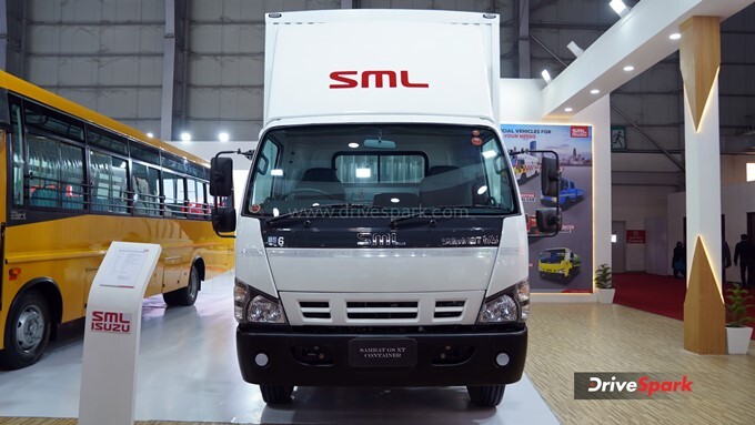 SML Isuzu Samrat GS 24ft MS Container