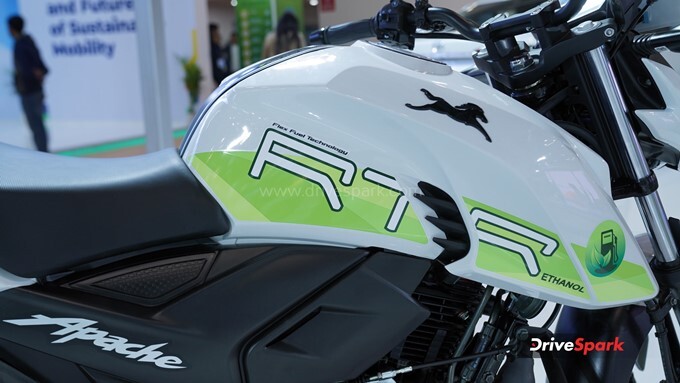 TVS Apache RTR 160 4V Flex Fuel