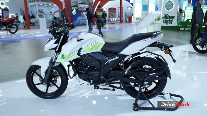 TVS Apache RTR 160 4V Flex Fuel