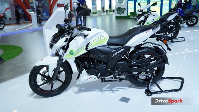 TVS Apache RTR 160 4V Flex Fuel
