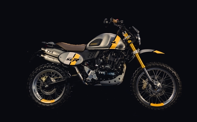 TVS Ronin SCR