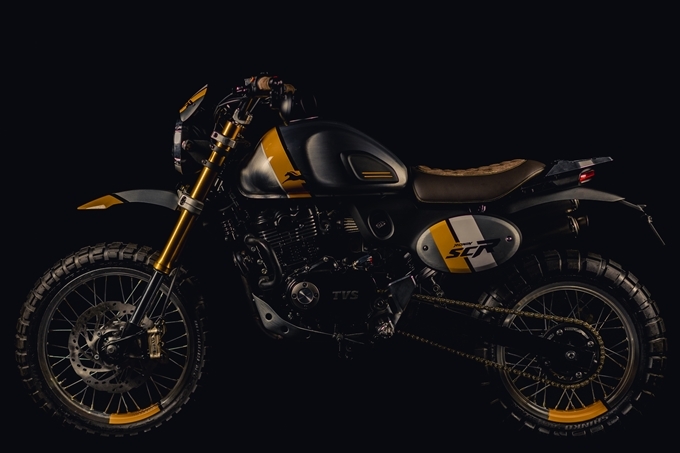 TVS Ronin SCR