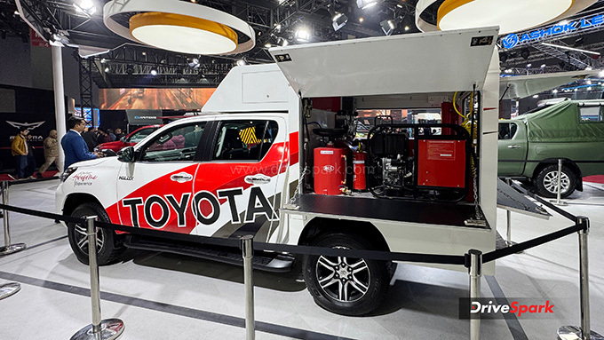 Toyota Hilux Field Diagnosis Vehicle