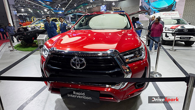 Toyota Hilux Rapid Intervention Truck