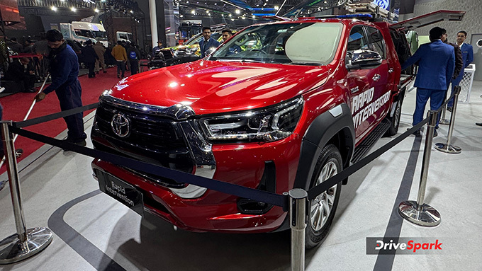 Toyota Hilux Rapid Intervention Truck