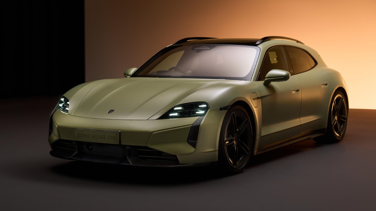 Porsche Taycan Turbo S Sport Turismo Soho House One
