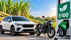 ஃப்ளெக்ஸ் ஃப்யூவல் கார், பைக்குகளுக்கான 100% எத்தனால் (E100) எரிபொருளுக்கு மத்திய அரசு அனுமதி