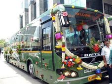 100 பேர் செல்லும் வசதி கொண்ட வால்வோ பஸ்: பெங்களூரில் அறிமுகம்