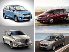 ரெனோ லாட்ஜி Vs மாருதி எர்டிகா Vs ஹோண்டா மொபிலியோ Vs டொயோட்டா இன்னோவா: ஒப்பீடு