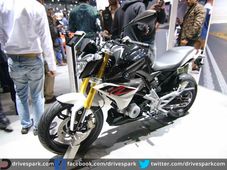 பிஎம்டபுள்யூ ஜி310ஆர் ஸ்ட்ரீட் பைக், 2016 டெல்லி ஆட்டோ எக்ஸ்போவில் காட்சிபடுத்தபட்டது