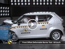 யூரோ என்சிஏபி கிராஷ் டெஸ்ட்டில் பலத்தை நிரூபித்த சுஸுகி இக்னிஸ் கார்!