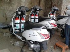  எரிவாயுவில் இயங்கும் ஸ்கூட்டர்கள் மும்பையில் அறிமுகம்!