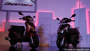 புதிய ஹீரோ டெஸ்ட்டினி 125 ஸ்கூட்டர் விற்பனைக்கு அறிமுகம்!