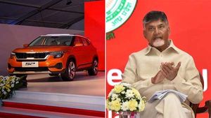 தமிழகத்தை உதறி விட்டு ஆந்திராவில் கால் பதித்தது கியா... தீபாவளிக்கு வரும் புதிய காரின் விலை இதுதான்