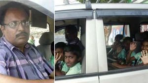 அரசு பள்ளிக்கு மாணவர்கள் வர கார், டீசல்.. இந்த ஆசிரியர் செலவழிக்கும் தொகை தெரிந்தால் ஆச்சரியம் உறுதி